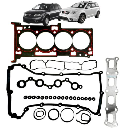 Kit junta superior retificação Fiat Freemont Jeep Compass Limitad Sport Dodge Journey 2.4 16V ED3