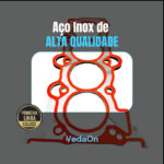 Junta Cabeçote INOX 0,60mm Hyundai New Tucson 1.6 L4 16V DOHC Gamma T-GDi G4FJ - - Imagem 7