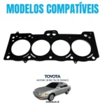 Junta Cabeçote Corolla 1.8 16v Dohc 7afe 1992 A 2002 - Imagem 4