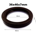 Retentor Dianteiro 12V/16V VW UP 1.0 MPI CHYA/ CHYB/ EA211 Turbo / Golf Jetta TSI 1.4/ MSI 1.6 - Imagem 2