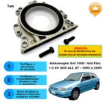 Retentor Flange Traseira Gol AT MI 1.0 8/16V Parati/Saveiro - PTFE - Imagem 2