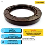 Retentor Comando 16V Toyota Corolla 1.6/1.8 92/02 4AFE 7AFE/Lifan 320/620 1.3/1.6 - Imagem 3