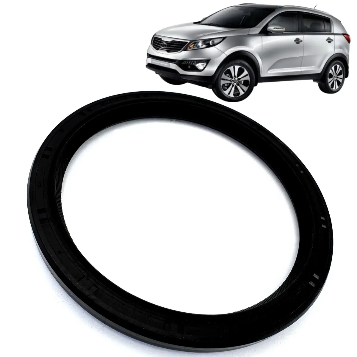 29c53183cebd68b5ab1e31ac4672dc4b.jpg Retentor Traseiro 80X96X9 16V Tucson Elantra Sportage 2.0 G4Gc/ 8V Hr H100 L200 2.5 - Imagem 1