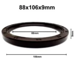 Retentor Traseiro 16V Toyota Hilux (05/...)/ Hi Ace 2.7 2TR-FE FLEX (DOHC) - Imagem 2