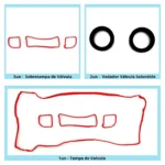 KIT JTAS TV FORD FOCUS 13/ ROVER JAGUAR VOLVO 2.0 16V MGDA XQDA DURATEC ECOBOOST - Imagem 4