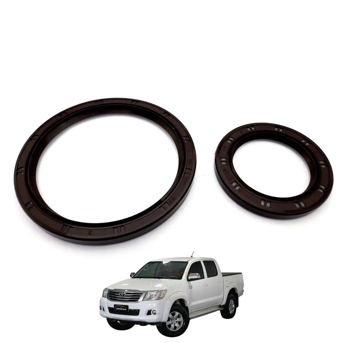2daf9dd878ad2a4fcff2c70a9560d038.webp Retentor Dianteiro + Traseiro 16V Toyota Hilux (05/...)/ Hi Ace 2.7 2TR-FE FLEX (DOHC) - Imagem 1