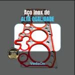 Junta Cabeçote Aço Inox Ford Ranger 2.5 8v Maxion Hs Tdi Diesel - Imagem 6