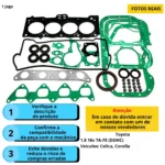 Jogo Junta Motor Retentor Corolla 1.8 16v Dohc 7afe 92 A 02 - Imagem 4