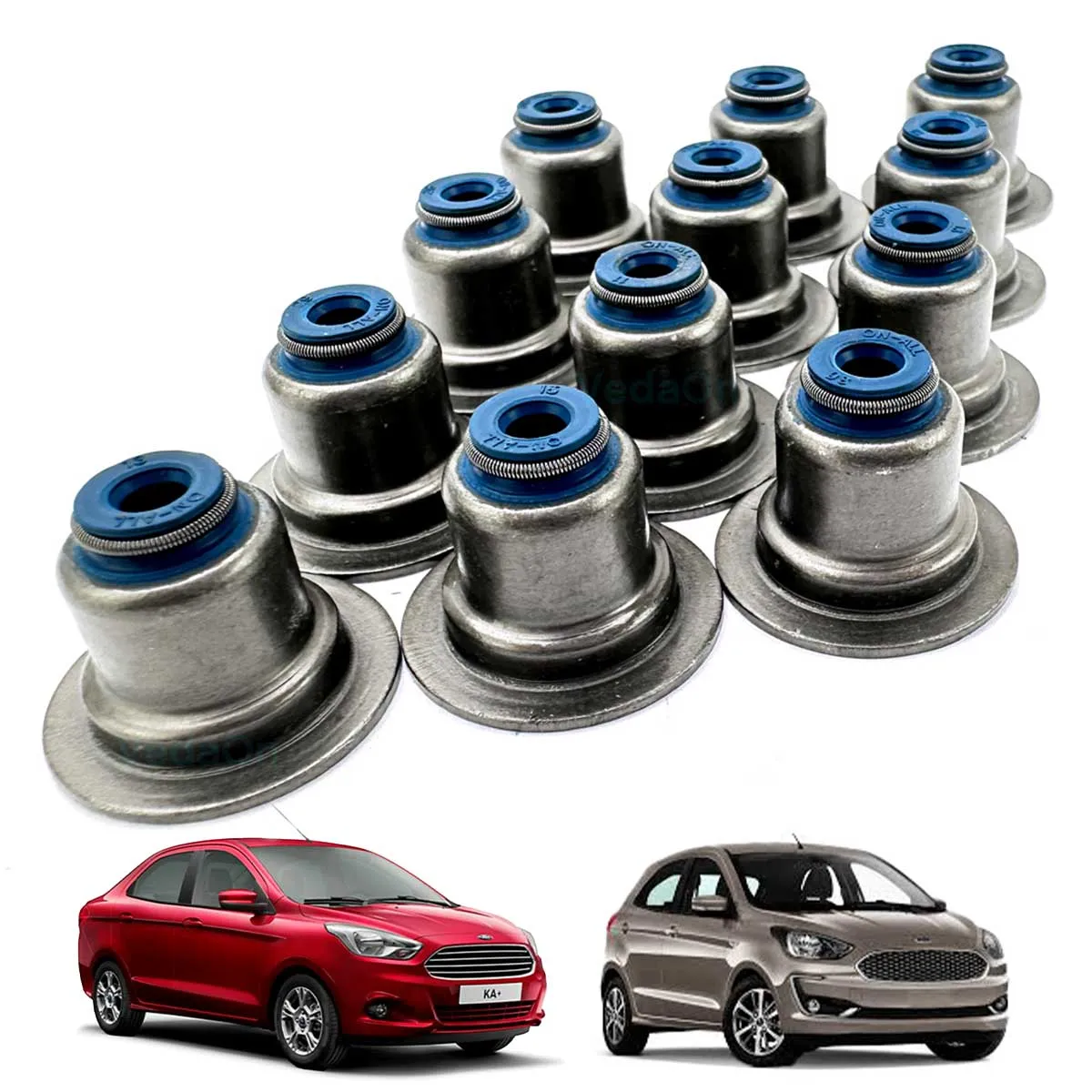 416948e3fd23ad8356fd08b44be5c3a0.jpg Retentor Haste Válvulas 12V Ford KA / KA+ 1.0 L3 M1DA M2DA TIVCT M1JH EcoBoost - 12 Peças - Imagem 1