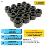Kit Retentores Haste De Válvulas Toyota Hilux Sw4 2.7 16v - 16 Peças - Imagem 3