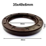 Retentor Comando 16V Toyota Corolla 1.6/1.8 92/02 4AFE 7AFE/Lifan 320/620 1.3/1.6 - Imagem 2