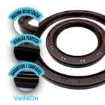Retentor Dianteiro + Traseiro 16V Toyota Hilux (05/...)/ Hi Ace 2.7 2TR-FE FLEX (DOHC) - Imagem 6