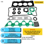 Junta Superior Retentor Corolla 1.8 16v Dohc 7afe 92 A 02 - Imagem 4
