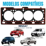 Junta Cabeçote Sob Medida PAK3 Kangoo Laguma 1.6 16v K4m - Imagem 4