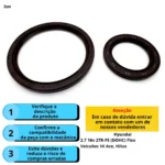 Retentor Dianteiro + Traseiro 16V Toyota Hilux (05/...)/ Hi Ace 2.7 2TR-FE FLEX (DOHC) - Imagem 4