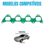 Junta Coletor Admissão Corolla 1.8 16v Dohc 7afe 1992 A 2002 - Imagem 2