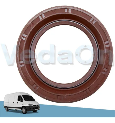 9c1f217bb852ea465bdb5e7ae72aa96f.webp Retentor Dianteiro Fiat Ducato F1AE0481 c/D/N 2.3 16V JTD Multijet - Imagem 1