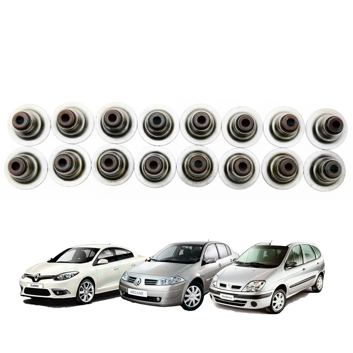 9e61dfd0bceabb8cfb61f33475c52077.webp Retentores Hastes De Válvulas Clio Megane Scenic 1.6 16v K4m - Imagem 1