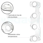 Junta Coletor Escapamento Citroen C3 Picasso 1.5 8v 12/... - Imagem 2