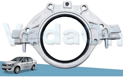 aa96b7ec9812b5355fbb2e7d54185445.jpg Retentor Flange Traseira Nylon Fiat Fire 8V 1.0 / 1.3 Palio Siena Uno Idea Punto eixo - Imagem 1