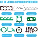 Kit Junta Superior Retentor Tucson I30 Elantra 2.0 16v G4gc - Imagem 2