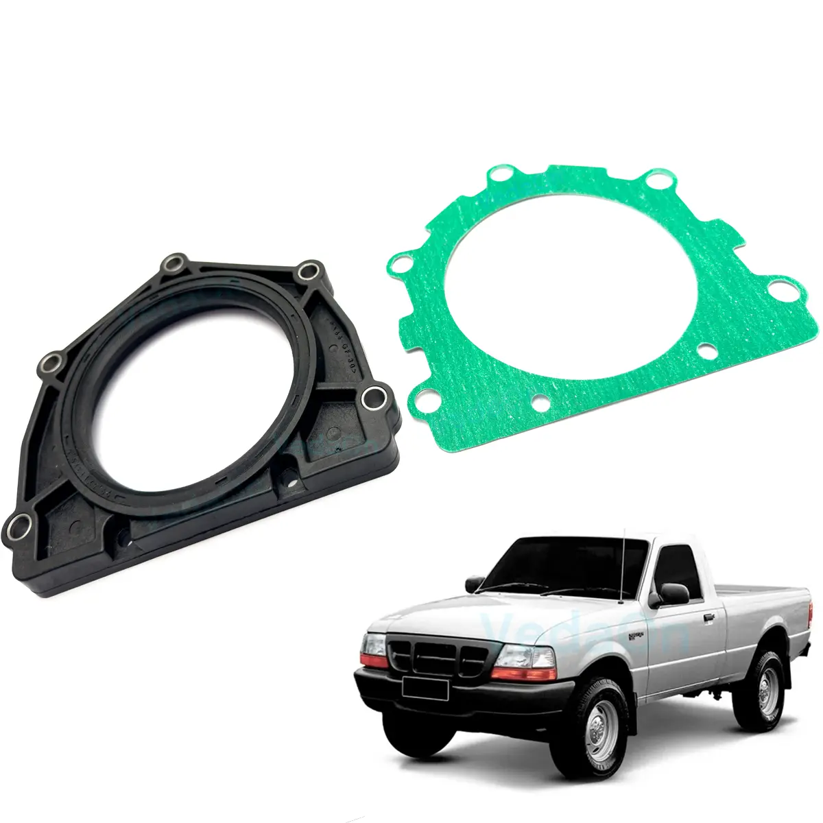 c17c3b613eab2c8bce2c37c967d7e378.jpg Retentor Flange Traseiro 2.5 3.0 GM S10 Blazer Sprinter Ranger T4 Power Stroke Maxion HS NGD TD Intercooler eixo 99,5mm - Imagem 1