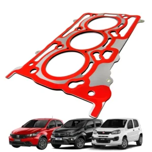 Junta Cabeçote Inox Fiat Argo/ Mobi/ Novo Uno Firefly Flex 1.0 6V 3Cil 2017/...