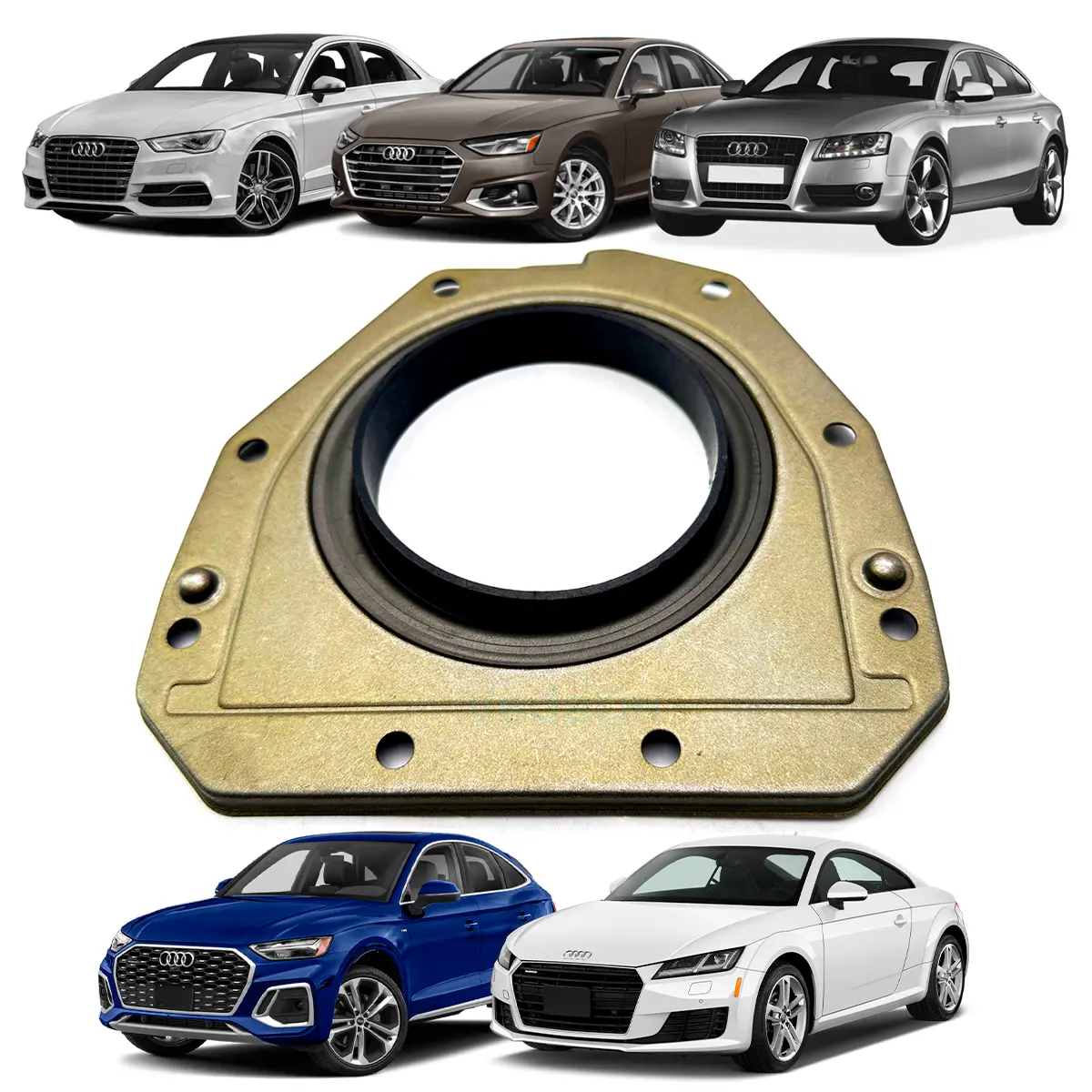d39e4482a9867963ebb774d73daf2dd1.jpg Retentor Flange 16V VW Passat TSI 1.8 CDAA BZB/ Jetta/Tiguan 4motion/TT/Q5 FSI 2.0 - Imagem 1