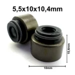Kit Retentores Haste De Válvulas Toyota Hilux Sw4 2.7 16v - 16 Peças - Imagem 2