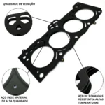 Junta Cabeçote Corolla 1.8 16v Dohc 7afe 1992 A 2002 - Imagem 6