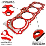 Junta Cabeçote Inox Corolla 1.8 16v Dohc 7afe 1992 A 2002 - Imagem 6