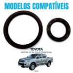 Retentor Dianteiro + Traseiro 16V Toyota Hilux (05/...)/ Hi Ace 2.7 2TR-FE FLEX (DOHC) - Imagem 3