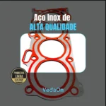 Junta Cabeçote INOX 0,54mm Corolla Fielder Rav4 1.6 3ZZ-FE 1.8 1ZZ-FE L4 16V DOHC 98/... - Imagem 7