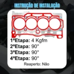 Junta Cabeçote Vw Msi 1.6 16V Voyage Saveiro Fox Crossfox - Mls - Imagem 5