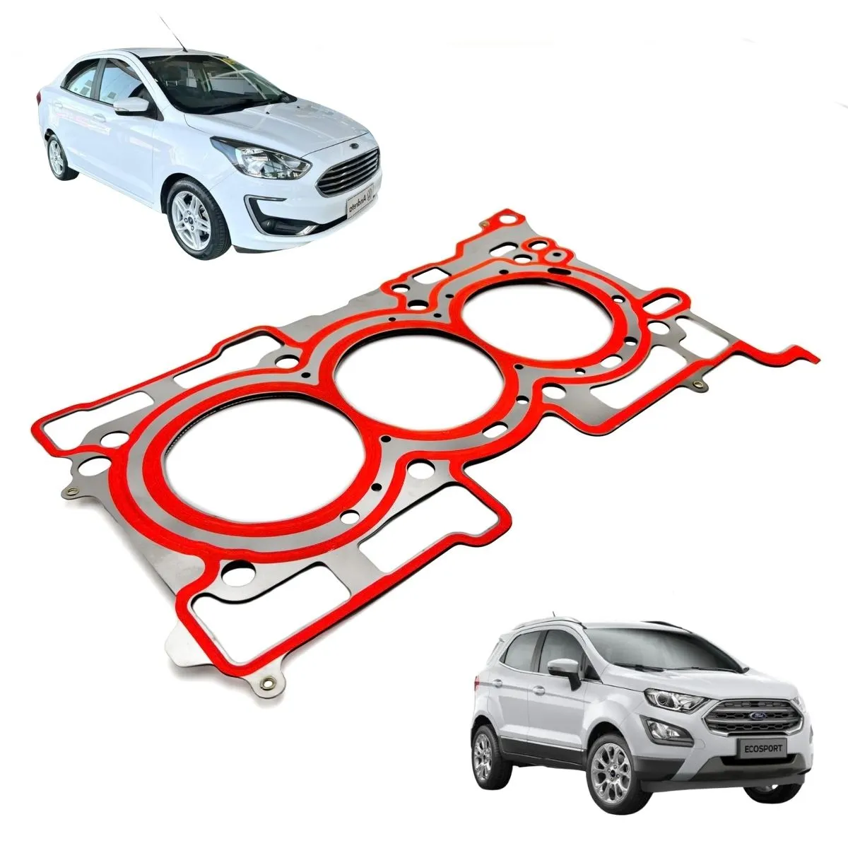 4b34ae8766f08d4a4a19c707c5fccd74-1.webp Junta Cabeçote Ford Ka Ecosport 1.5 12v 3cc Dragon 2018-2020 Flex - Imagem 1