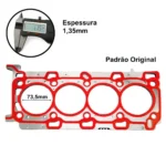 Junta Cabeçote Sobmedida Inox 1,35mm Renault Master III DCI PowerTrain 2.3 16V L4 M9T 710 Diesel - Imagem 2