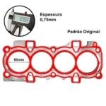 Junta Cabeçote INOX  Focus  New Fiesta/México  Ecosport 16V 1.6 Zetec-S Sigma - Imagem 2