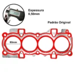 Junta Cabeçote INOX 0,50mm Ford Ecosport/ Focus/ New Fiesta 1.6 16V Zetec-s/ Sigma Flex - Imagem 2
