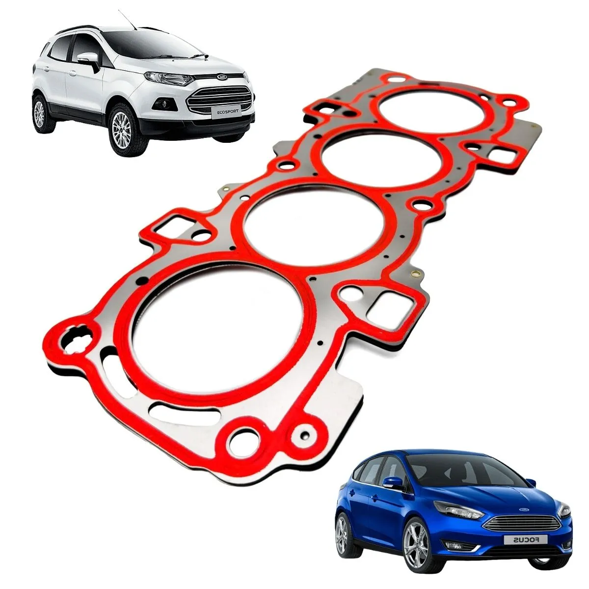 f45e9ade8a7d999561425da10f422bb3.webp Junta Cabeçote INOX 0,88mm Focus New Fiesta/México Ecosport 16V 1.6 Zetec-S Sigma - Imagem 1